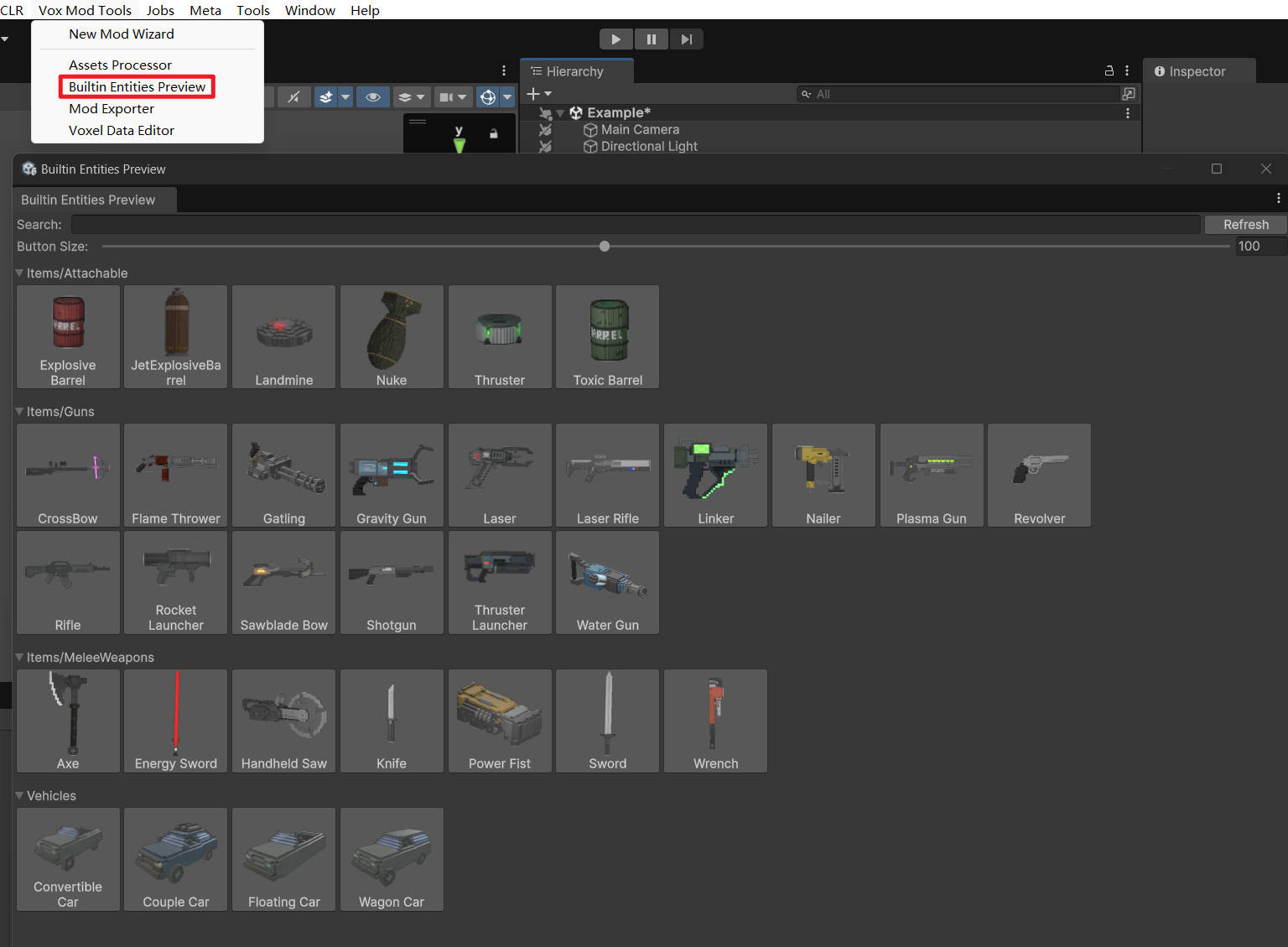 Builtin Entities Preview